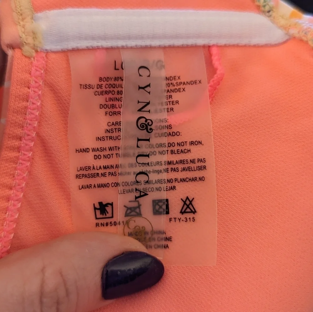 NWT Cyn & Luca Tropical Reversible‎ Bikini - Picture 8 of 12